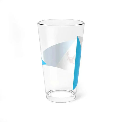 Burgee of YC Argentino (Argentina) Pint Glass 16oz - Go Mug Yourself