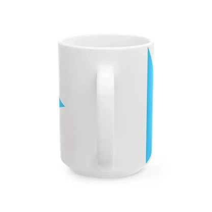 Burgee of YC Argentino (Argentina) White Coffee Mug - Go Mug Yourself