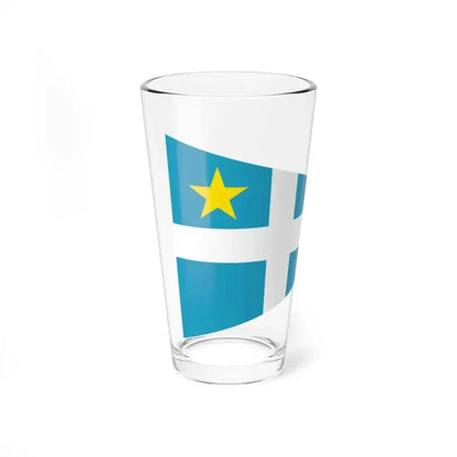 Burgee of YC Olivos (Argentina) Pint Glass 16oz - Go Mug Yourself