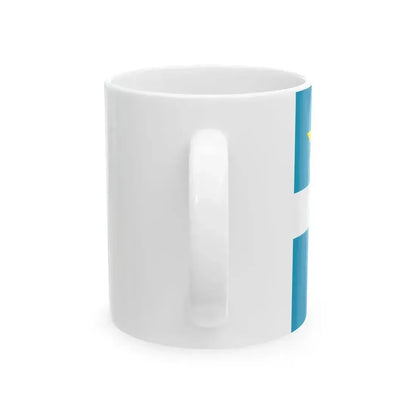 Burgee of YC Olivos (Argentina) White Coffee Mug - Go Mug Yourself