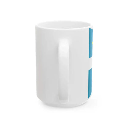 Burgee of YC Olivos (Argentina) White Coffee Mug - Go Mug Yourself