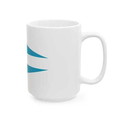 Burgee of YC Olivos (Argentina) White Coffee Mug - Go Mug Yourself