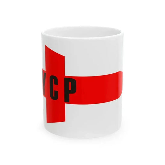 Burgee of YC Peruano (Peru) White Coffee Mug 11oz - Go Mug Yourself