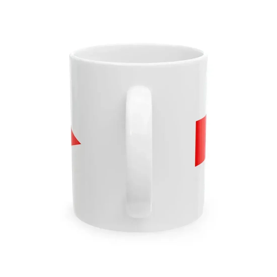 Burgee of YC Peruano (Peru) White Coffee Mug - Go Mug Yourself