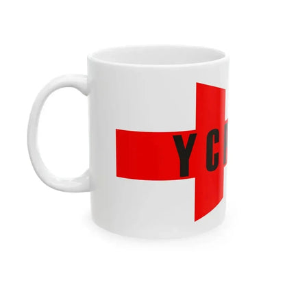 Burgee of YC Peruano (Peru) White Coffee Mug - Go Mug Yourself