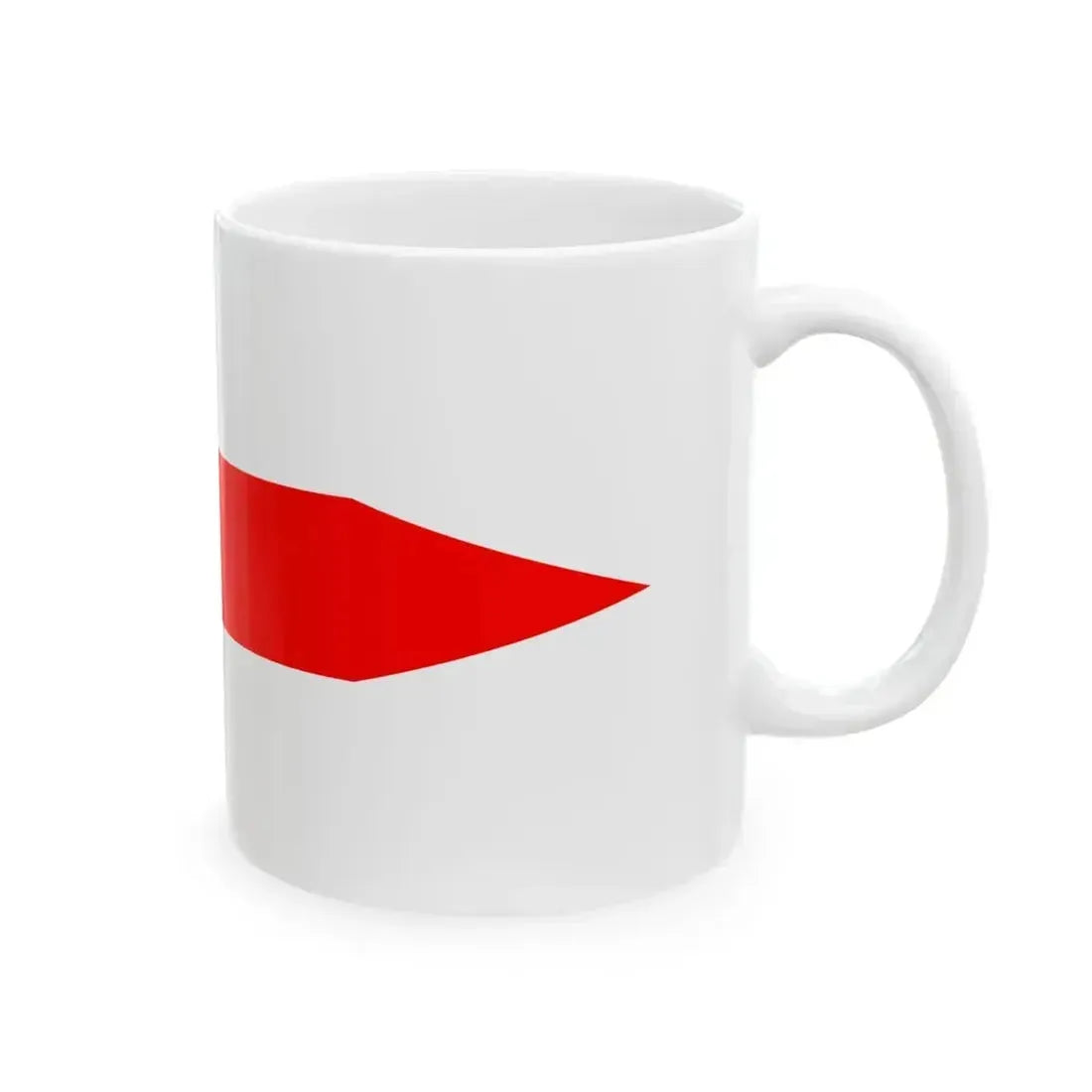 Burgee of YC Peruano (Peru) White Coffee Mug - Go Mug Yourself