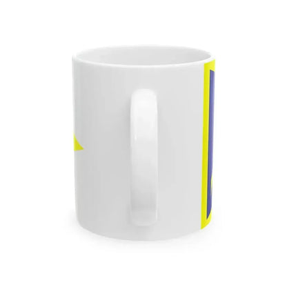 Burgee of yc punta ala (Italy) White Coffee Mug - Go Mug Yourself