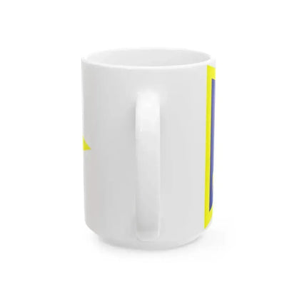 Burgee of yc punta ala (Italy) White Coffee Mug - Go Mug Yourself