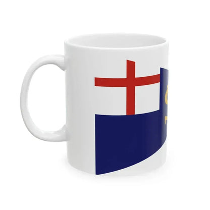 Burgee of YC Sanremo (Italy) White Coffee Mug - Go Mug Yourself