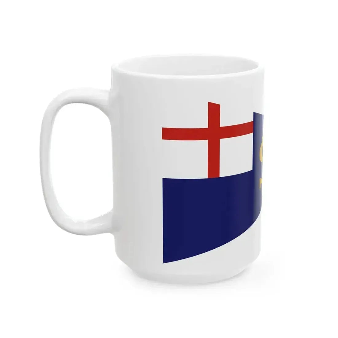 Burgee of YC Sanremo (Italy) White Coffee Mug - Go Mug Yourself