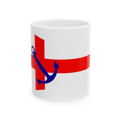 Burgee of YC Santa Fe (Argentina) White Coffee Mug 11oz - Go Mug Yourself
