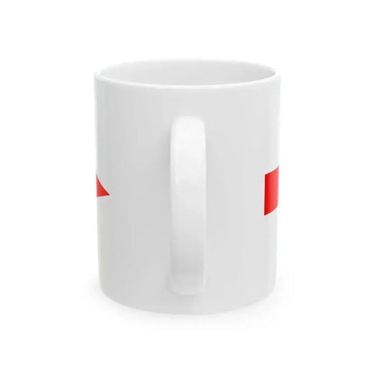 Burgee of YC Santa Fe (Argentina) White Coffee Mug - Go Mug Yourself