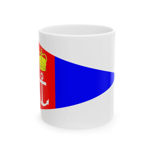 Burgee royal cape yc (South Africa) White Coffee Mug 11oz - Go Mug Yourself