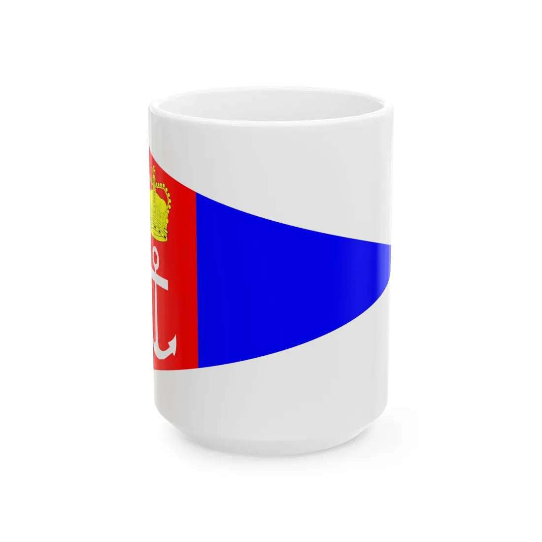 Burgee royal cape yc (South Africa) White Coffee Mug 15oz - Go Mug Yourself