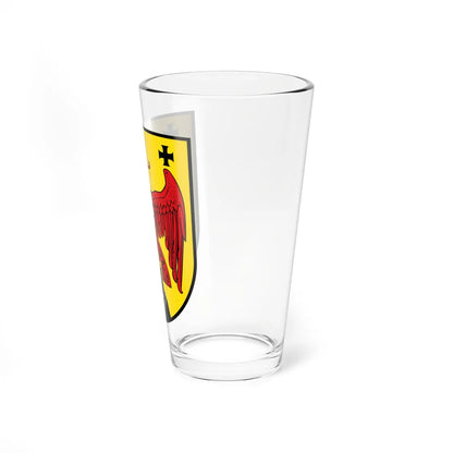 Burgenland Wappen (Austria) (Coat of Arms) Pint Glass 16oz - Go Mug Yourself