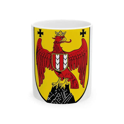 Burgenland Wappen (Austria) White Coffee Mug 11oz - Go Mug Yourself