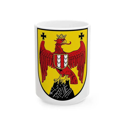 Burgenland Wappen (Austria) White Coffee Mug 15oz - Go Mug Yourself
