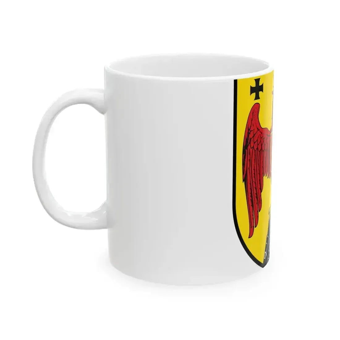 Burgenland Wappen (Austria) White Coffee Mug - Go Mug Yourself