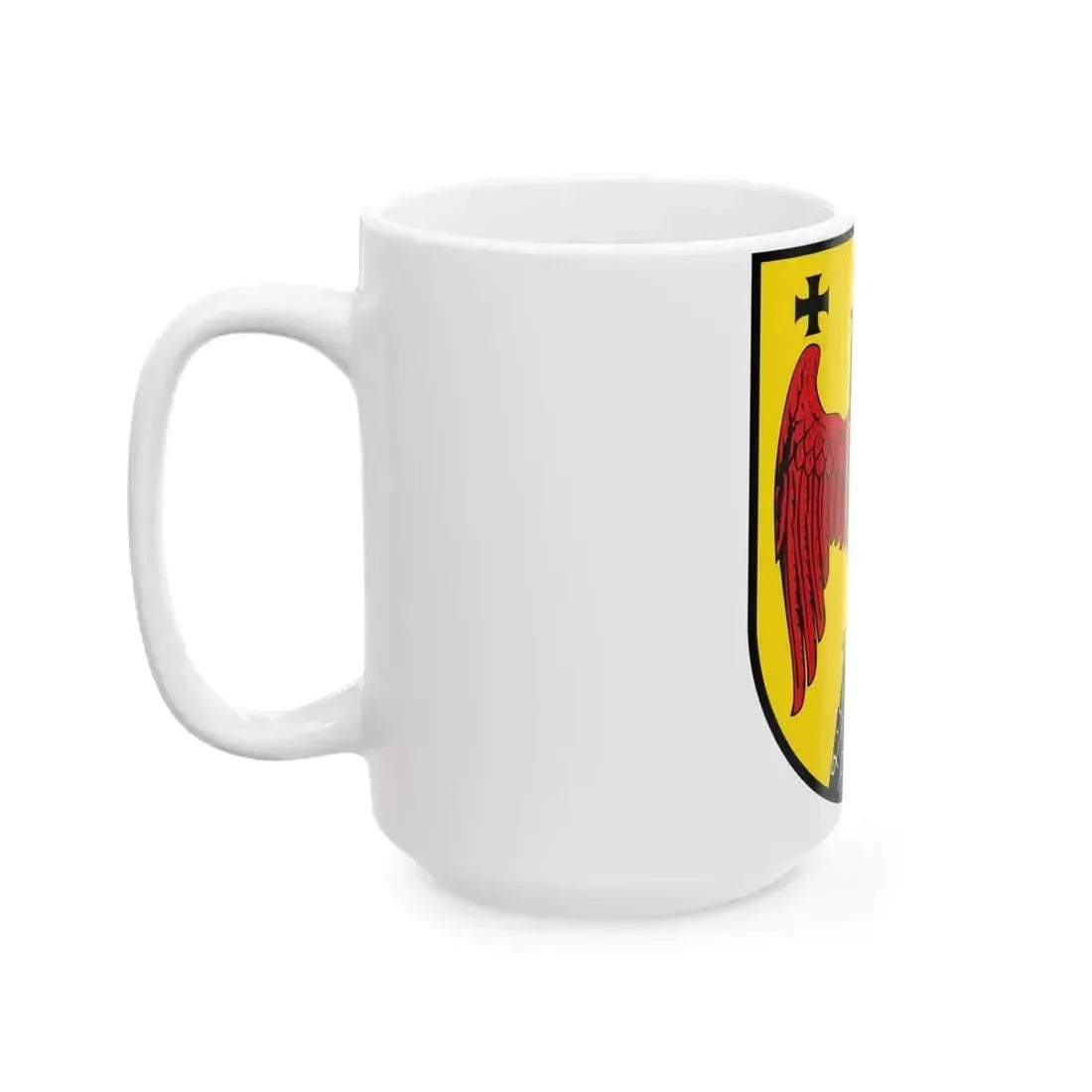 Burgenland Wappen (Austria) White Coffee Mug - Go Mug Yourself