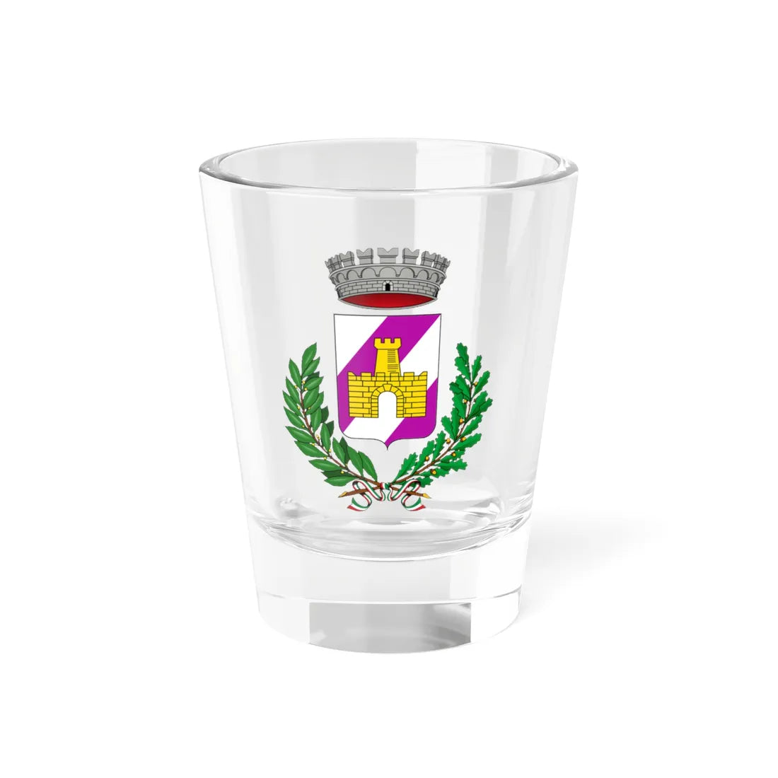 Burgos Italia-Stemma (Italy) (Coat of Arms) Shot Glass 1.5oz 1.5oz - Go Mug Yourself