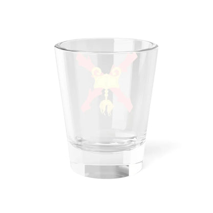 Burgundian Cross of Burgundy of the Spanish Netherlands (Belgium) (Coat of Arms) Shot Glass 1.5oz - Go Mug Yourself