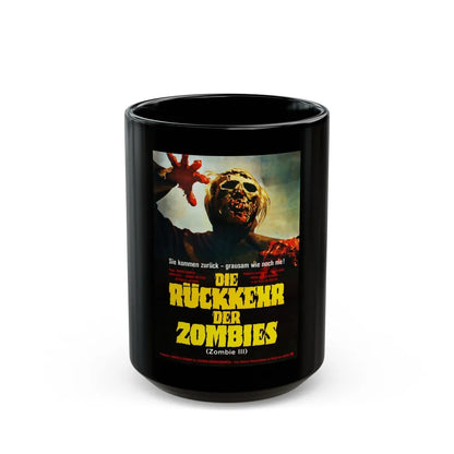 BURIAL GROUND (GERMAN) 1981 Movie Poster - Black Coffee Mug-15oz-Go Mug Yourself