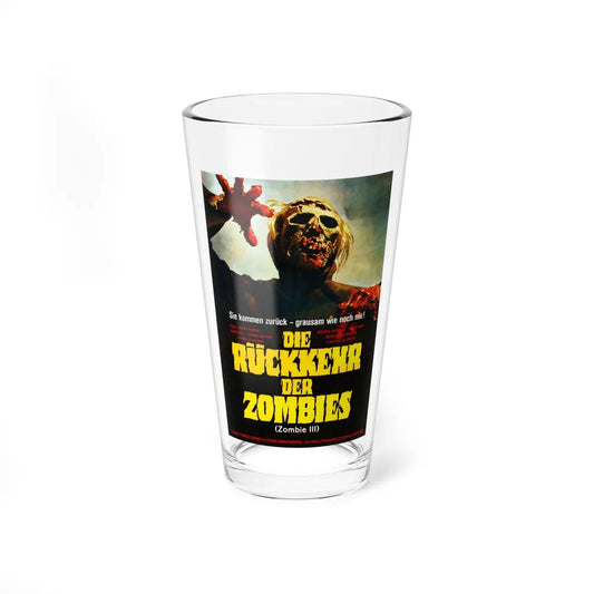 BURIAL GROUND (GERMAN) 1981 Movie Poster - Pint Glass 16oz-16oz-Go Mug Yourself