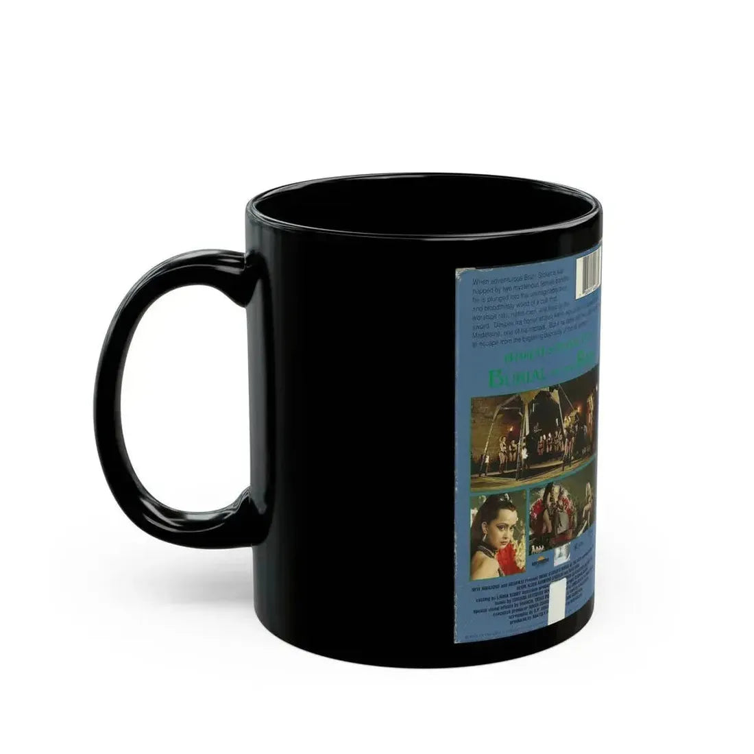 BURIAL OF THE RATS (VHS COVER) - Black Coffee Mug - Go Mug Yourself