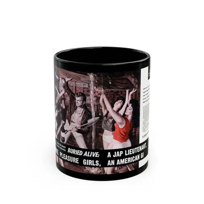 Buried Alive, Male magazine, December 1960 - Black Coffee Mug 11oz - Go Mug Yourself