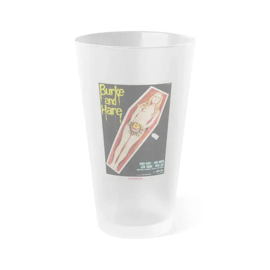 BURKE AND HARE (ITALIAN) 1972 Movie Poster - Frosted Pint Glass 16oz 16oz Frosted - Go Mug Yourself
