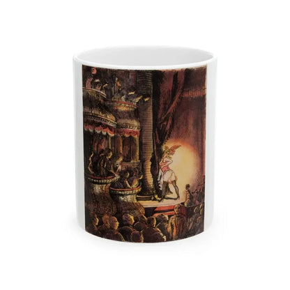 Burlesque Show - White Coffee Mug 11oz - Go Mug Yourself