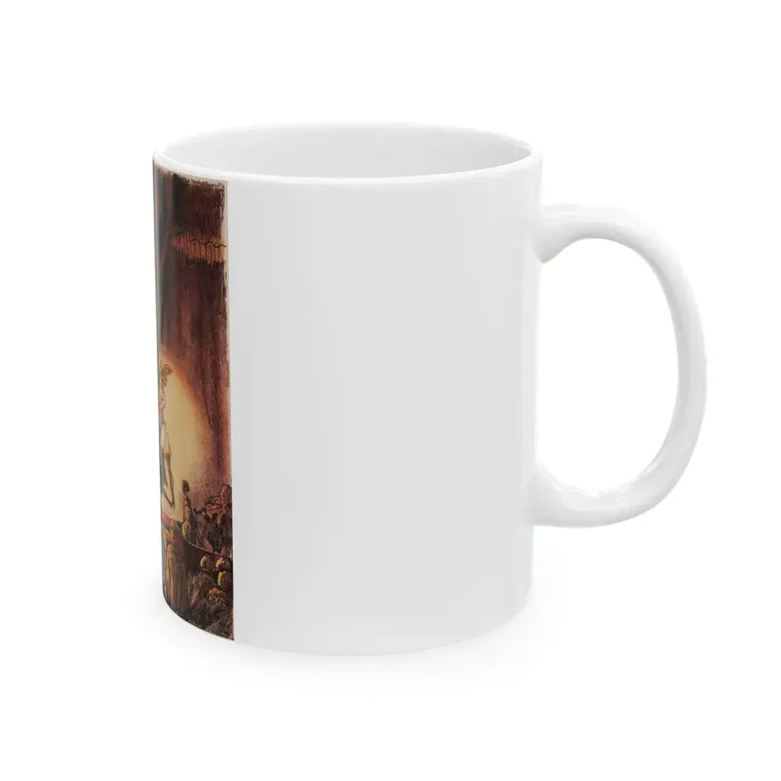 Burlesque Show - White Coffee Mug - Go Mug Yourself