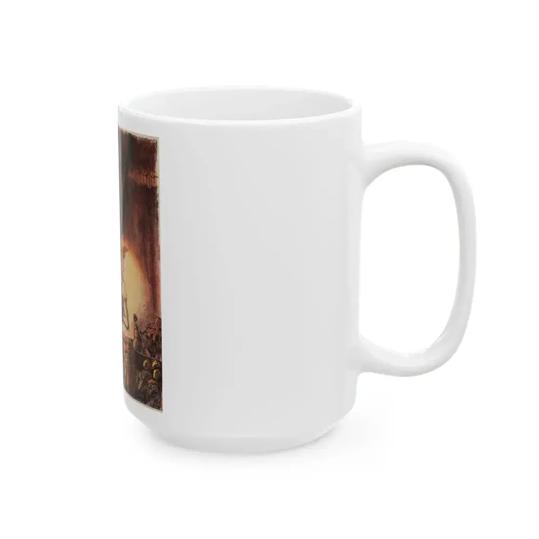 Burlesque Show - White Coffee Mug - Go Mug Yourself