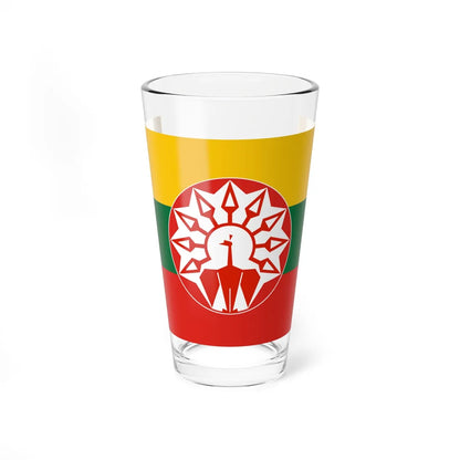 Burma Defence Army Flag (Myanmar) Pint Glass 16oz 16oz - Go Mug Yourself