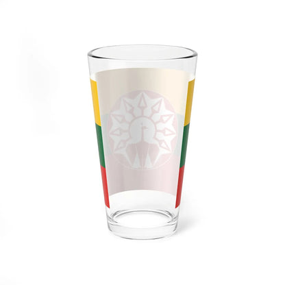 Burma Defence Army Flag (Myanmar) Pint Glass 16oz - Go Mug Yourself