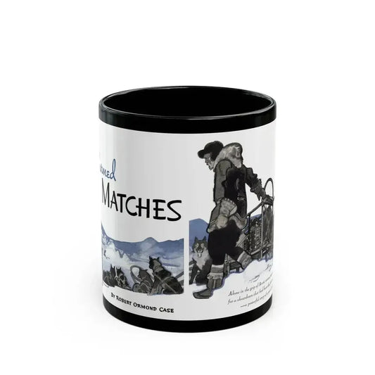 Burned Matches, The American Magazine, December 1936 - Black Coffee Mug 11oz - Go Mug Yourself