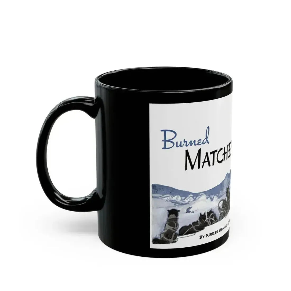 Burned Matches, The American Magazine, December 1936 - Black Coffee Mug - Go Mug Yourself