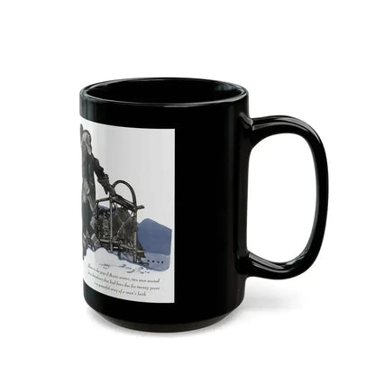 Burned Matches, The American Magazine, December 1936 - Black Coffee Mug - Go Mug Yourself