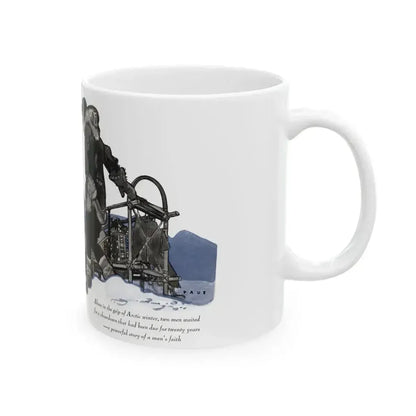 Burned Matches, The American Magazine, December 1936 - White Coffee Mug - Go Mug Yourself