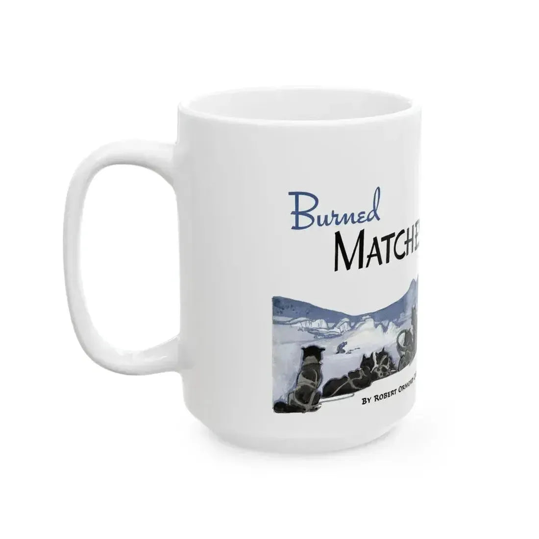Burned Matches, The American Magazine, December 1936 - White Coffee Mug - Go Mug Yourself