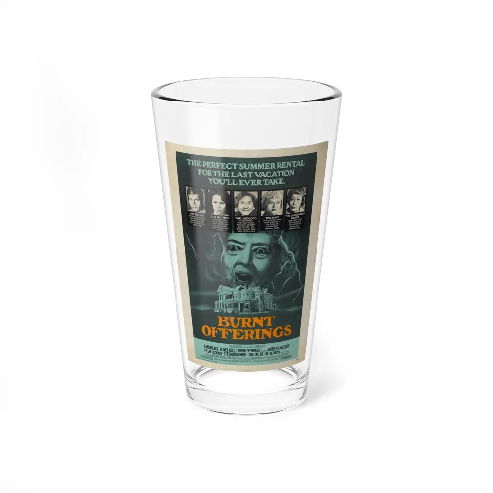 BURNT OFFERINGS 1976 Movie Poster - Pint Glass 16oz-16oz-Go Mug Yourself