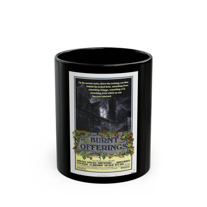 BURNT OFFERINGS (TEASER) 1976 Movie Poster - Black Coffee Mug-11oz-Go Mug Yourself