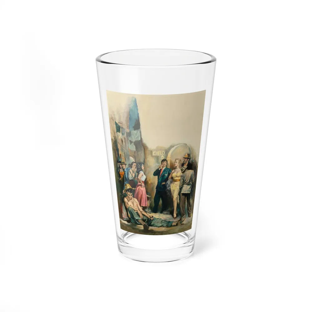 Burro Alley, Pennant paperback cover, 1953 - Pint Glass 16oz-16oz-Go Mug Yourself