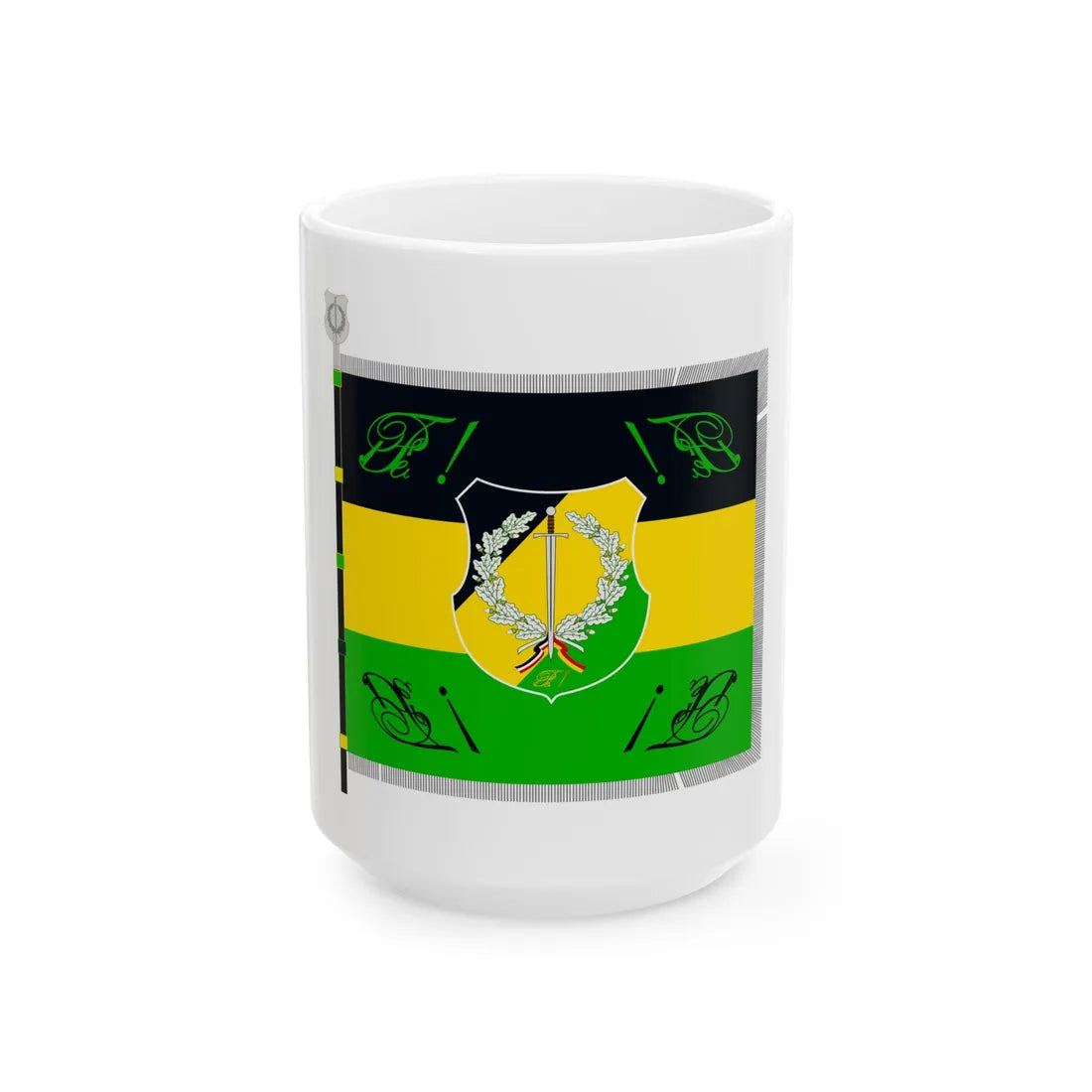 Burschenschaft Pirna (Germany) White Coffee Mug 15oz - Go Mug Yourself
