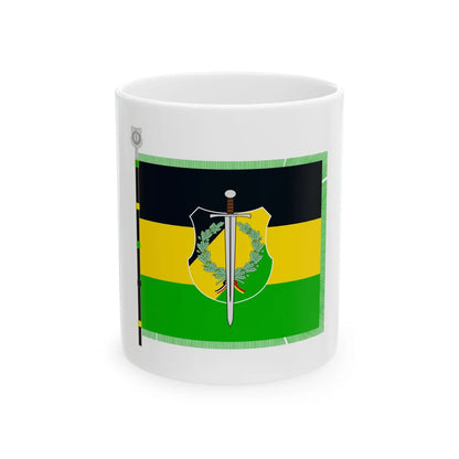 Burschenschaft Tertia Pirna Fahne Version 2 (Germany) White Coffee Mug 11oz - Go Mug Yourself