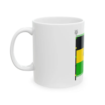 Burschenschaft Tertia Pirna Fahne Version 2 (Germany) White Coffee Mug - Go Mug Yourself