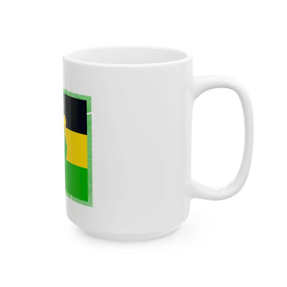 Burschenschaft Tertia Pirna Fahne Version 2 (Germany) White Coffee Mug - Go Mug Yourself