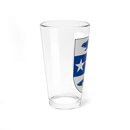 Burträsk municipalsamhälle vapen (Sweden) (Coat of Arms) Pint Glass 16oz - Go Mug Yourself