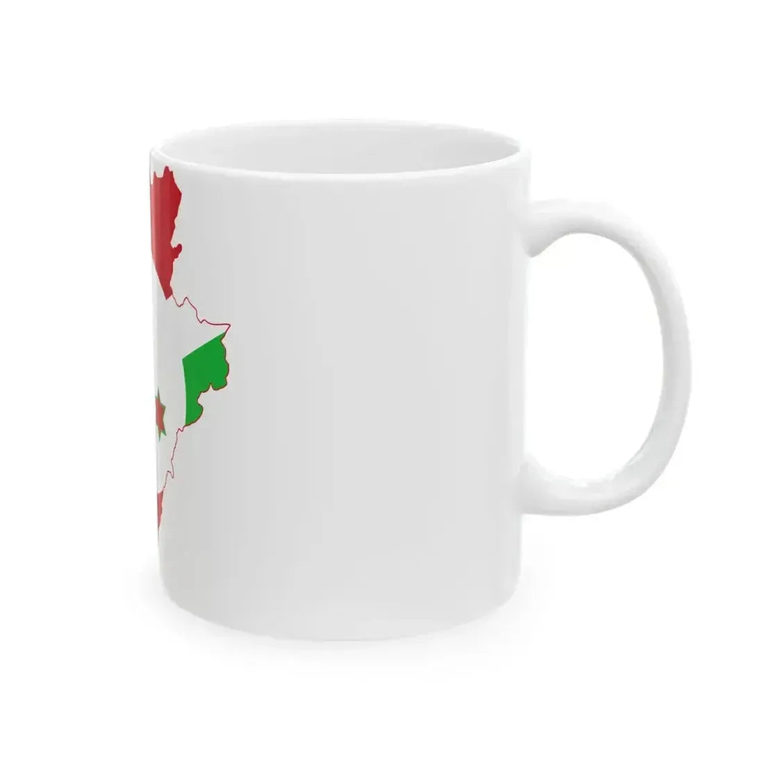 Burundi Stub (Burundi) White Coffee Mug - Go Mug Yourself