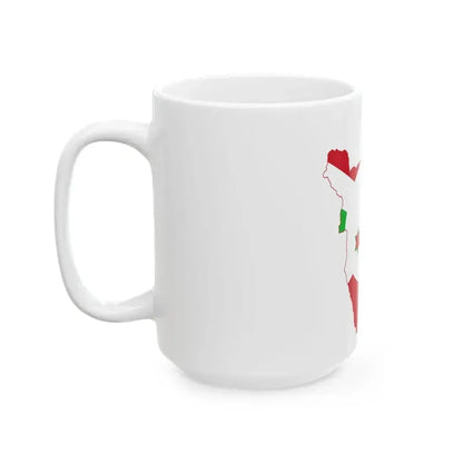 Burundi Stub (Burundi) White Coffee Mug - Go Mug Yourself